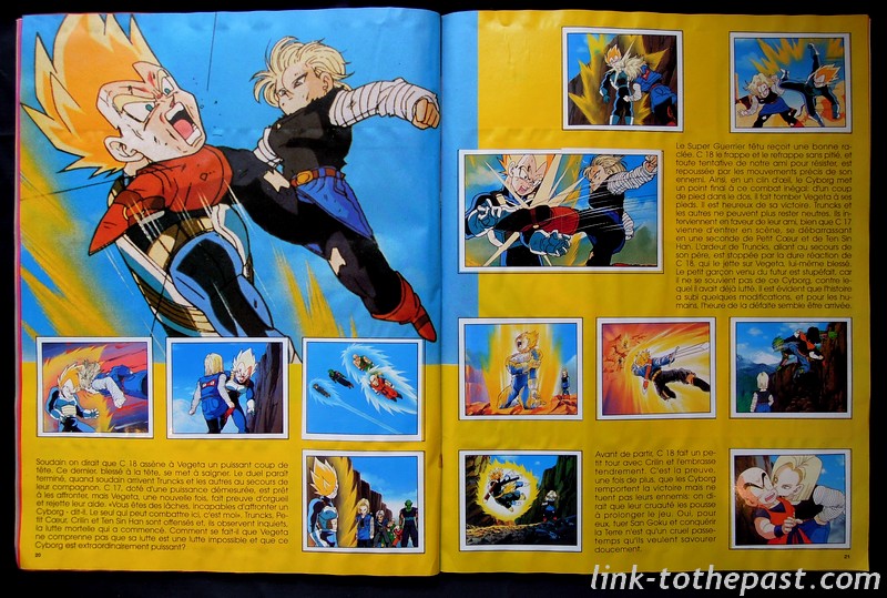 Le Premier Album Panini Français De Dragon Ball Z – Link To The Past